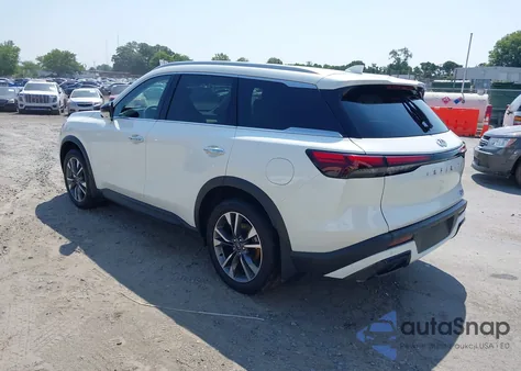 2025 Infiniti Qx60 Luxe из США, поврежденный, VIN 5N1AL1FR0SC348451